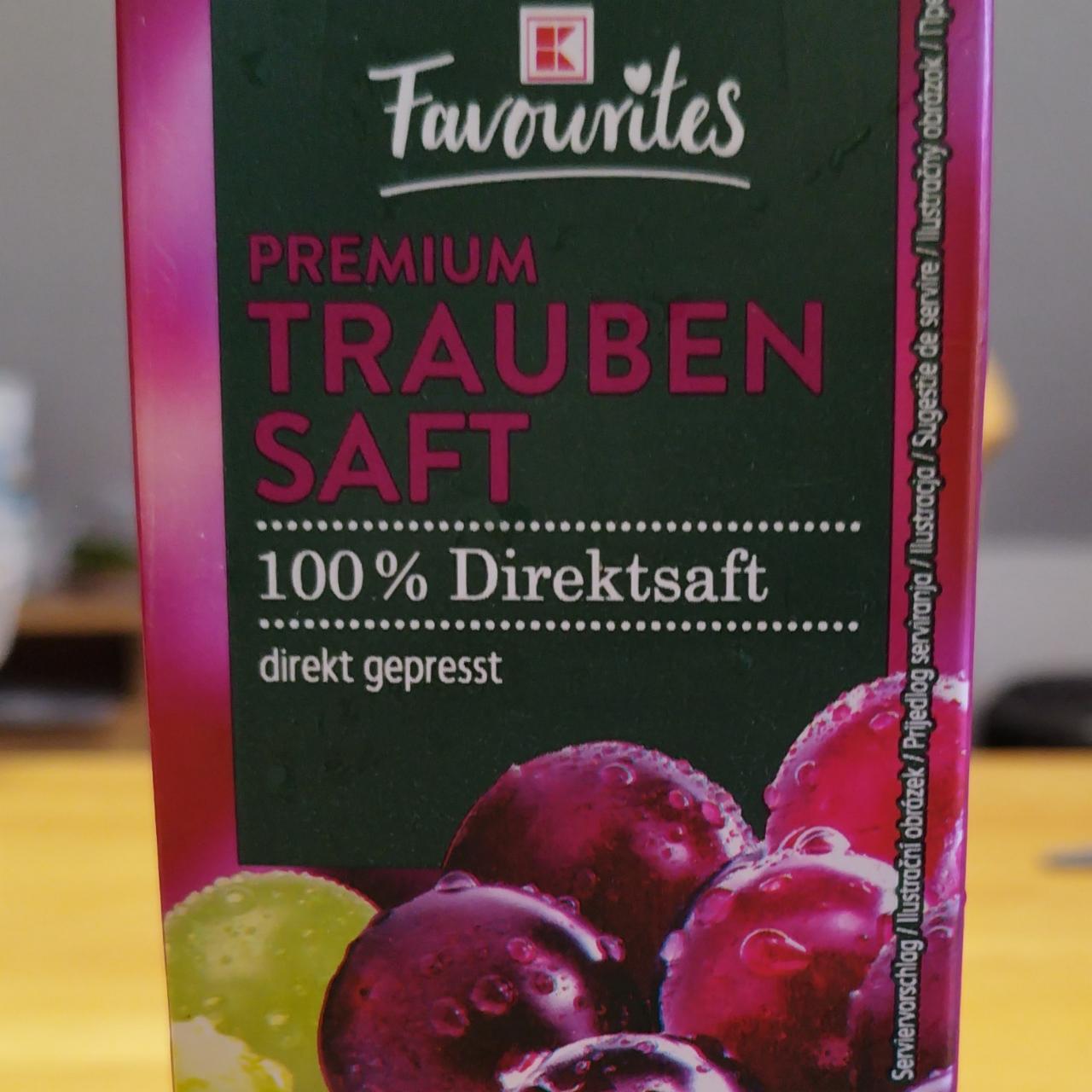 Fotografie - Premium Trauben Saft 100% K-Favourites
