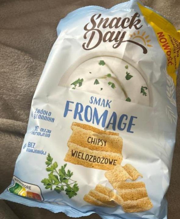 Fotografie - Chipsy wielozbożowe smak fromage Snack day