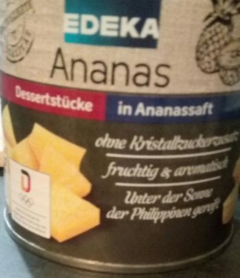 Fotografie - Ananás Edeka Dessertstücke