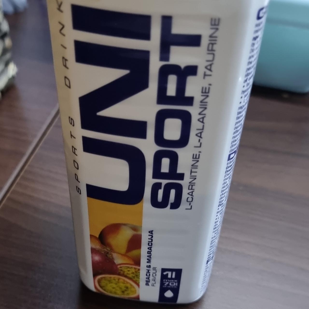 Fotografie - UNI Sport Peach & maracuja sports drink