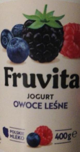 Fotografie - jogurt lesné ovocie Fruvita