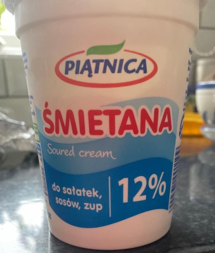 Fotografie - Smietana 12% Piatnica