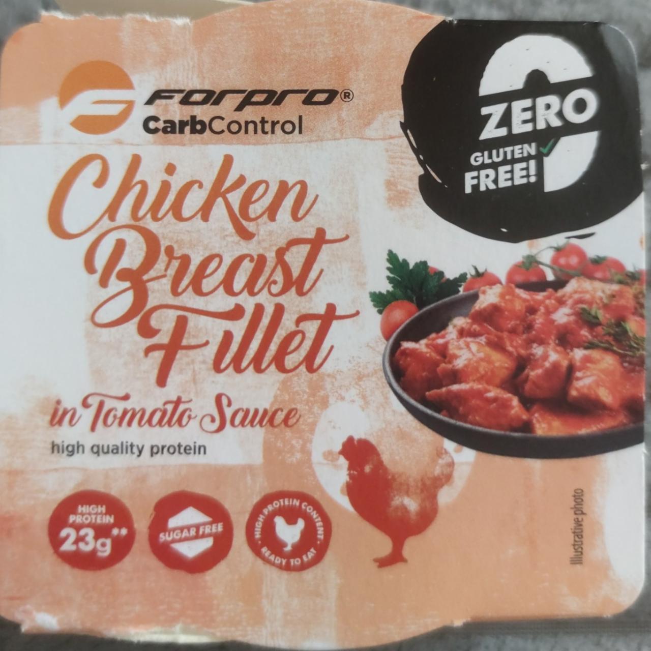 Fotografie - Chicken breast fillet in tomato sauce Forpro