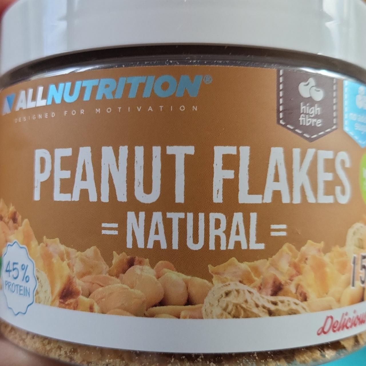 Fotografie - Peanut flakes natural Allnutrition