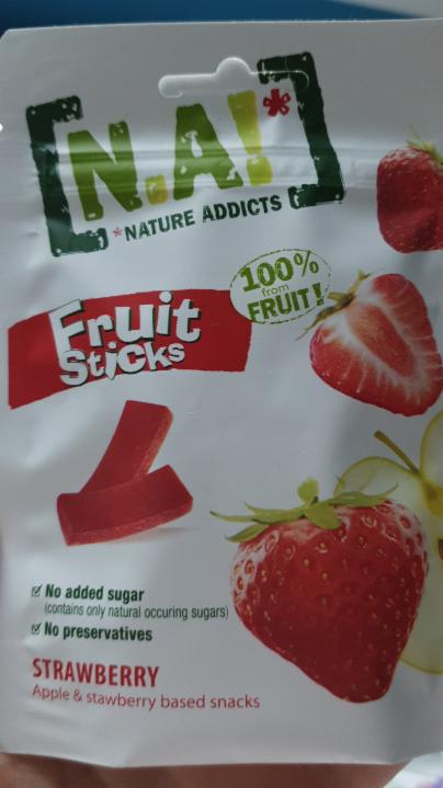 Fotografie - Fruit sticks N.A! strawberry