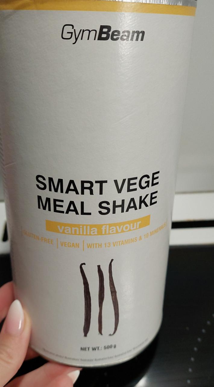 Fotografie - smart vege meal shake vanilla flavour GymBeam