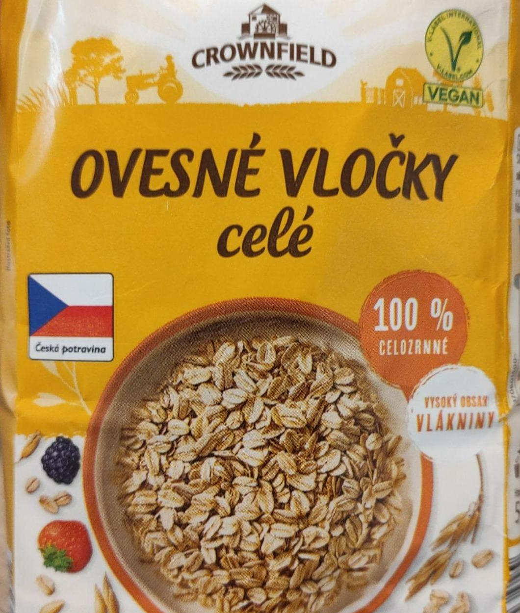 Fotografie - Ovesné vločky celé 100% celozrnné Crownfield