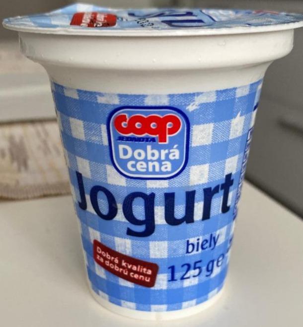 Fotografie - Jogurt biely Coop dobrá cena