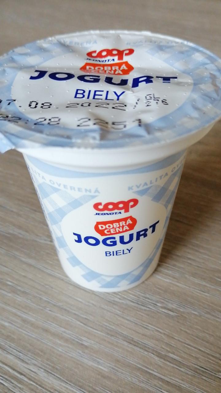 Fotografie - Jogurt biely Coop dobrá cena