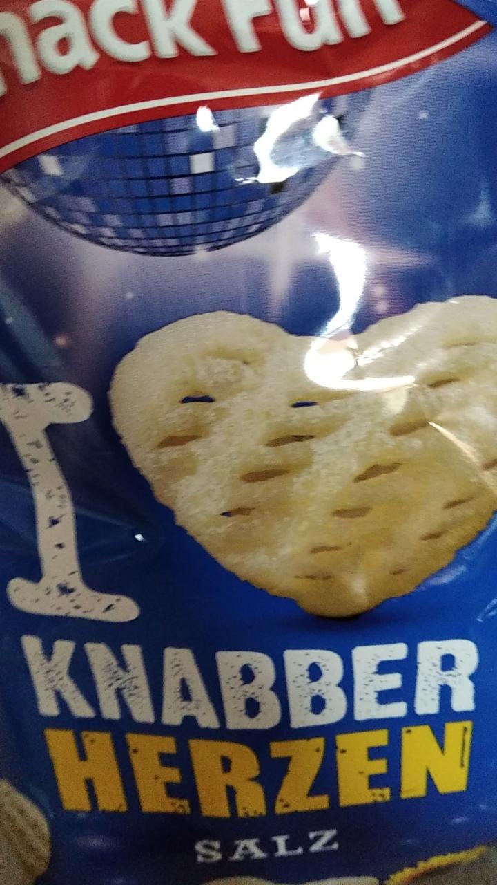 Fotografie - knabber herzen salz snack fun