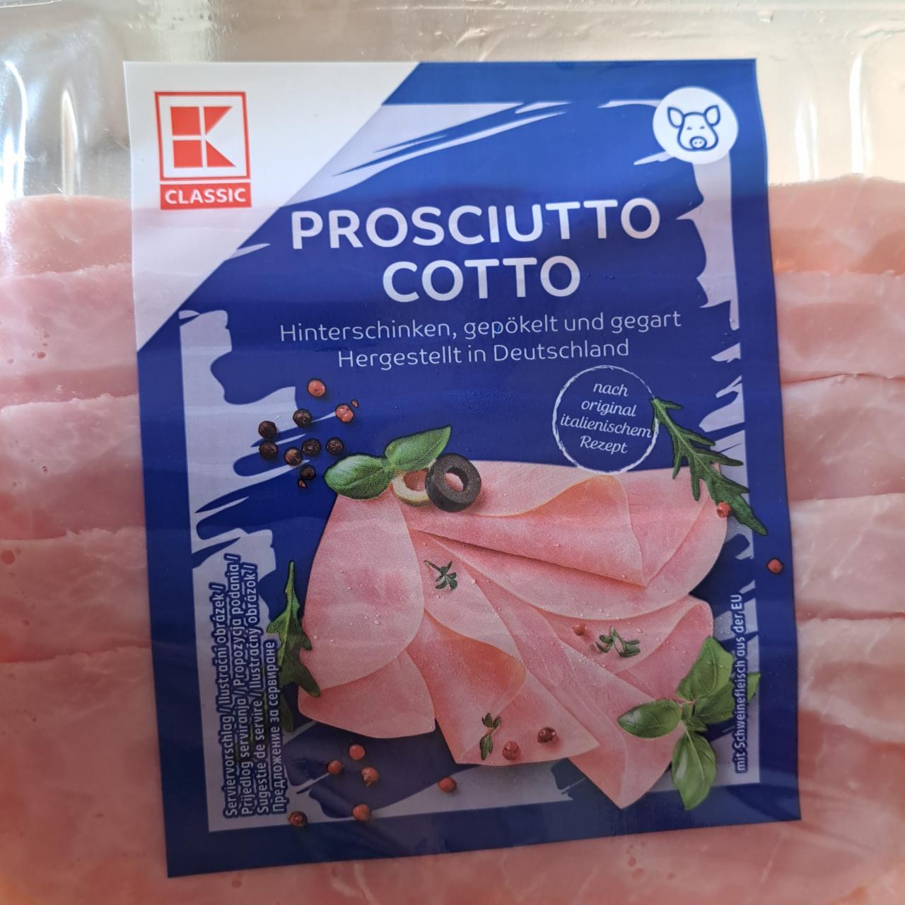 Fotografie - Prosciutto Cotto K-Classic