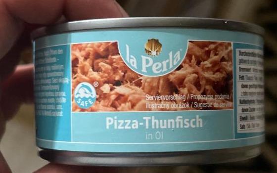 Fotografie - Pizza - Thunfisch in Öl la Perla