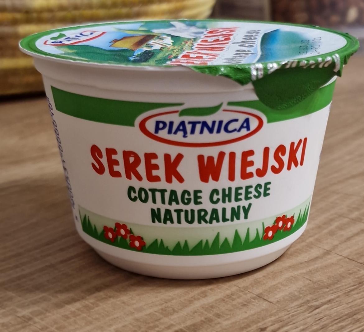 Fotografie - Serek wiejski cottage cheese naturalny Piatnica