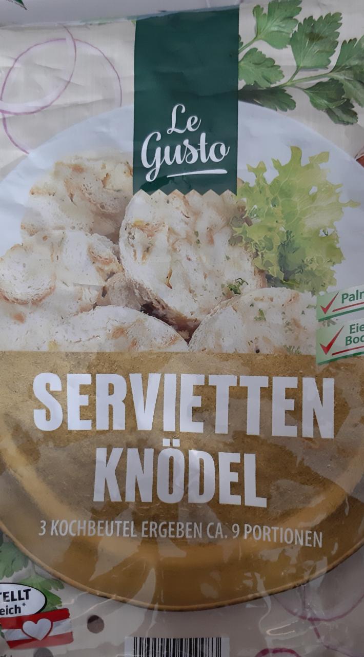 Fotografie - Servietten knodel Le Gusto