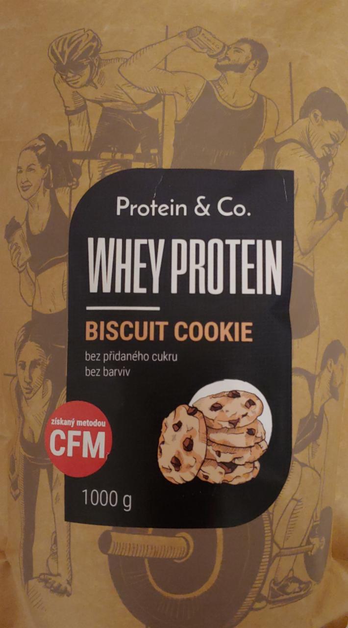 Fotografie - Whey Protein Biscuit Cookie Protein & Co.