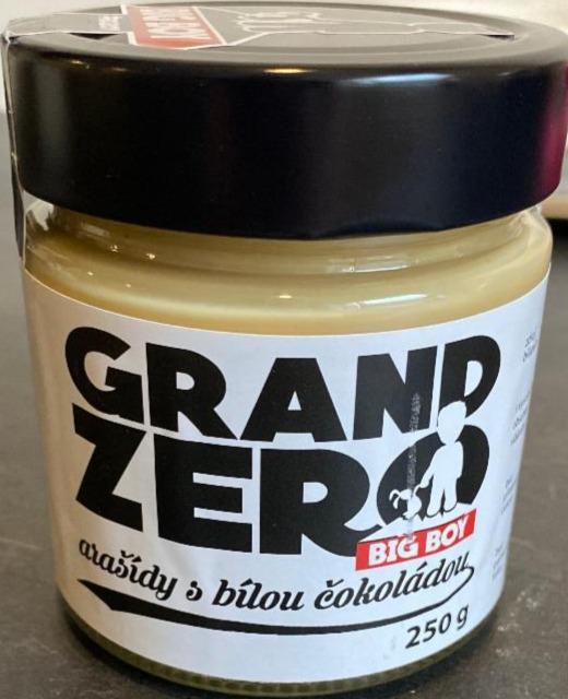 Fotografie - Grand Zero Peanut White Chocolate Big Boy