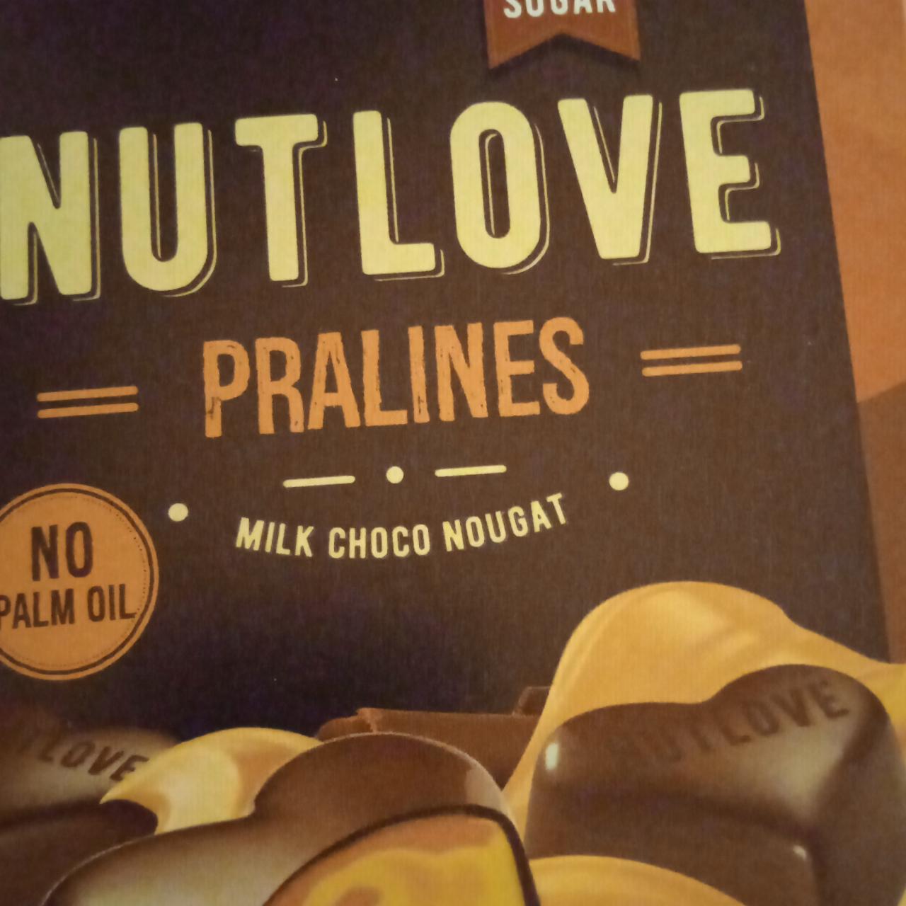 Fotografie - Pralines Milk Choco Nougat Nutlove