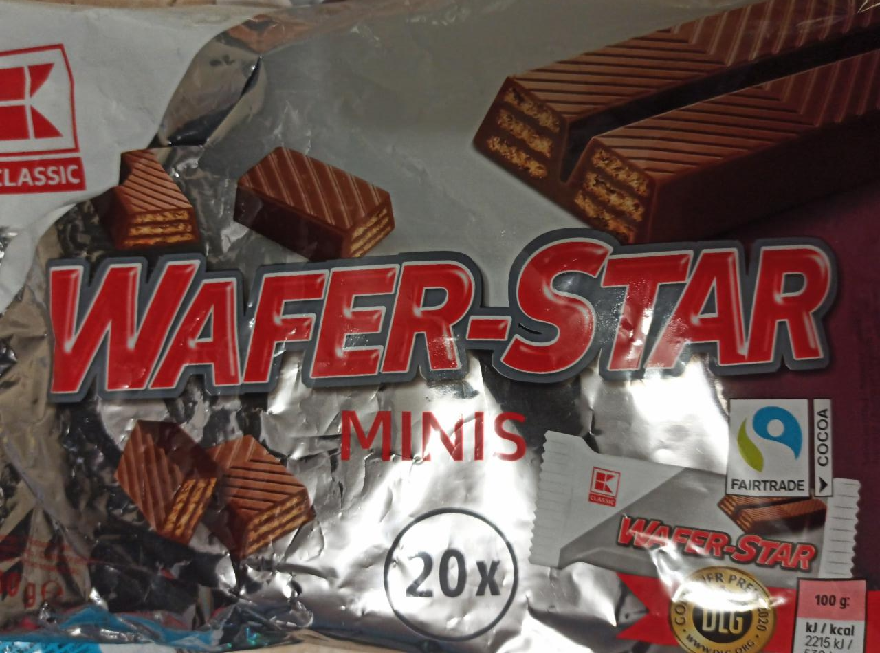 Fotografie - Wafer-Star Minis K-Classic