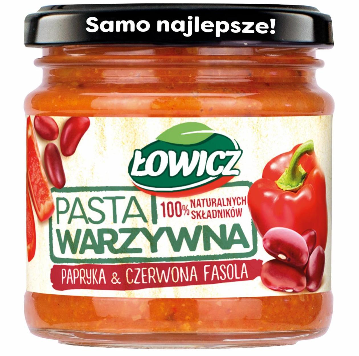 Fotografie - Pasta warzywna papryka & czerwona fasola Łowicz