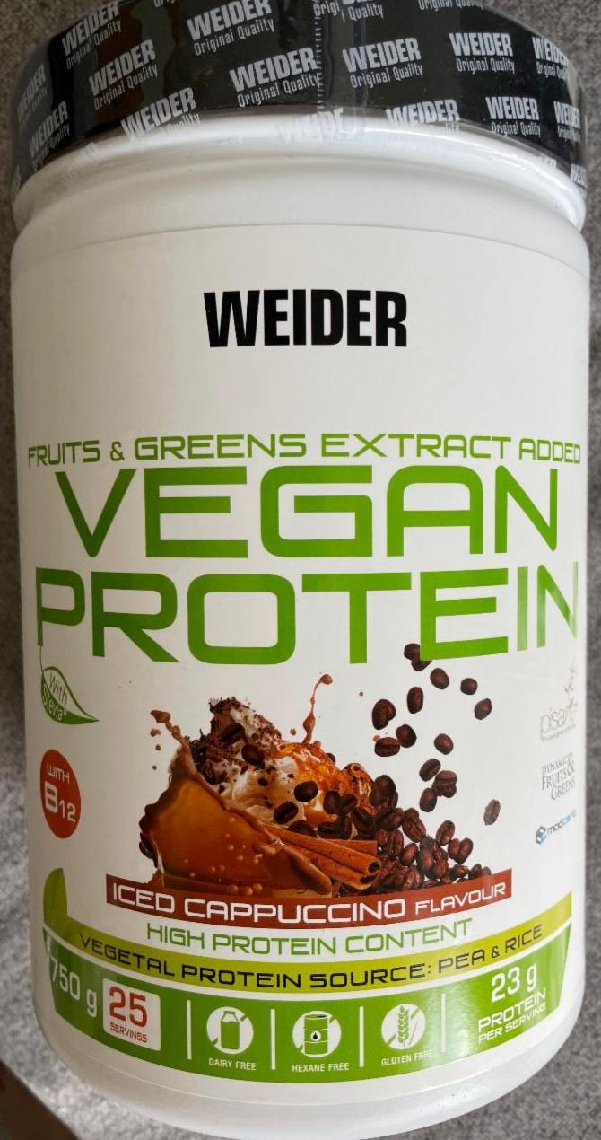 Fotografie - Vegan Protein Iced cappuccino Weider