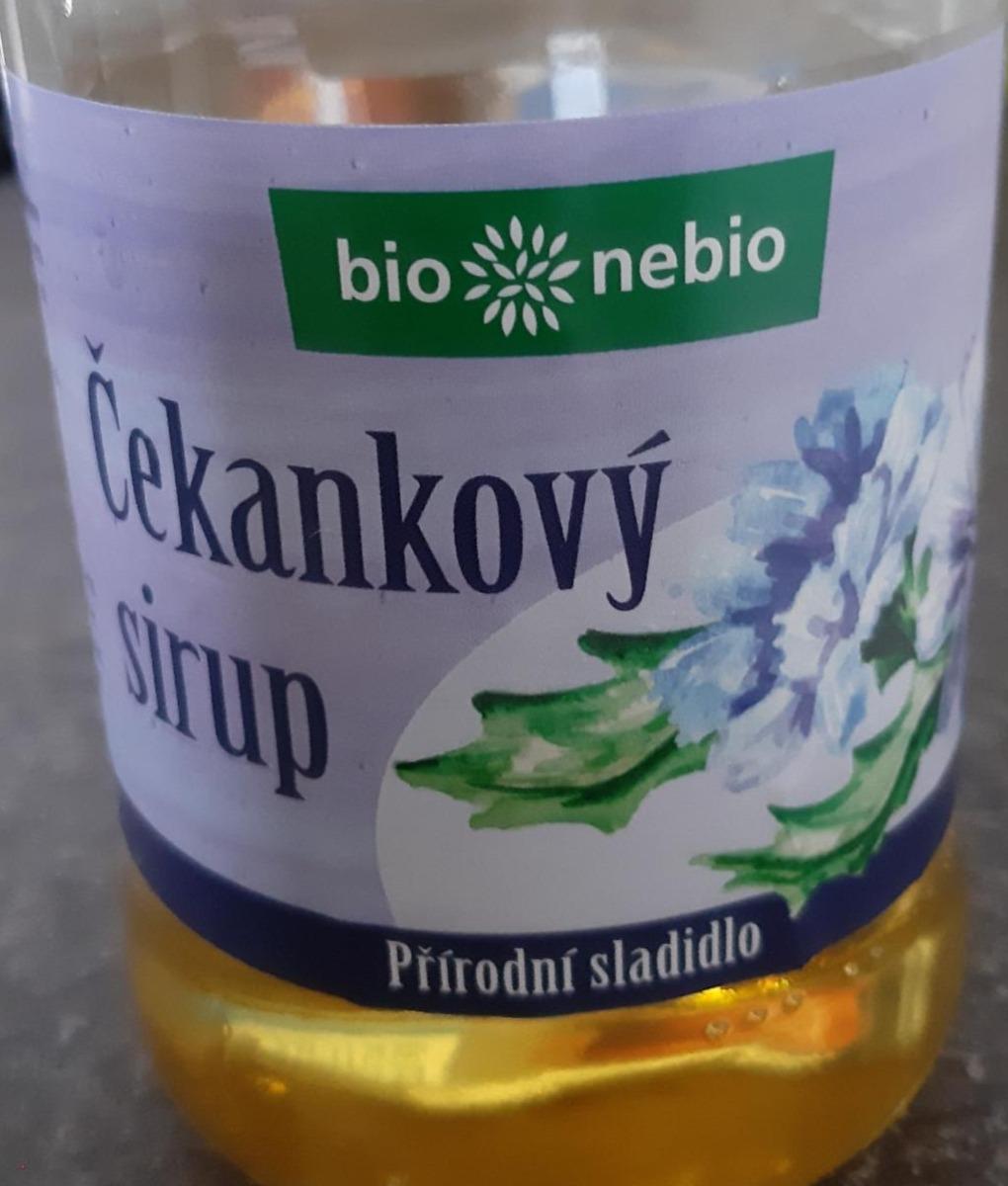 Fotografie - Čekankový sirup bio nebio