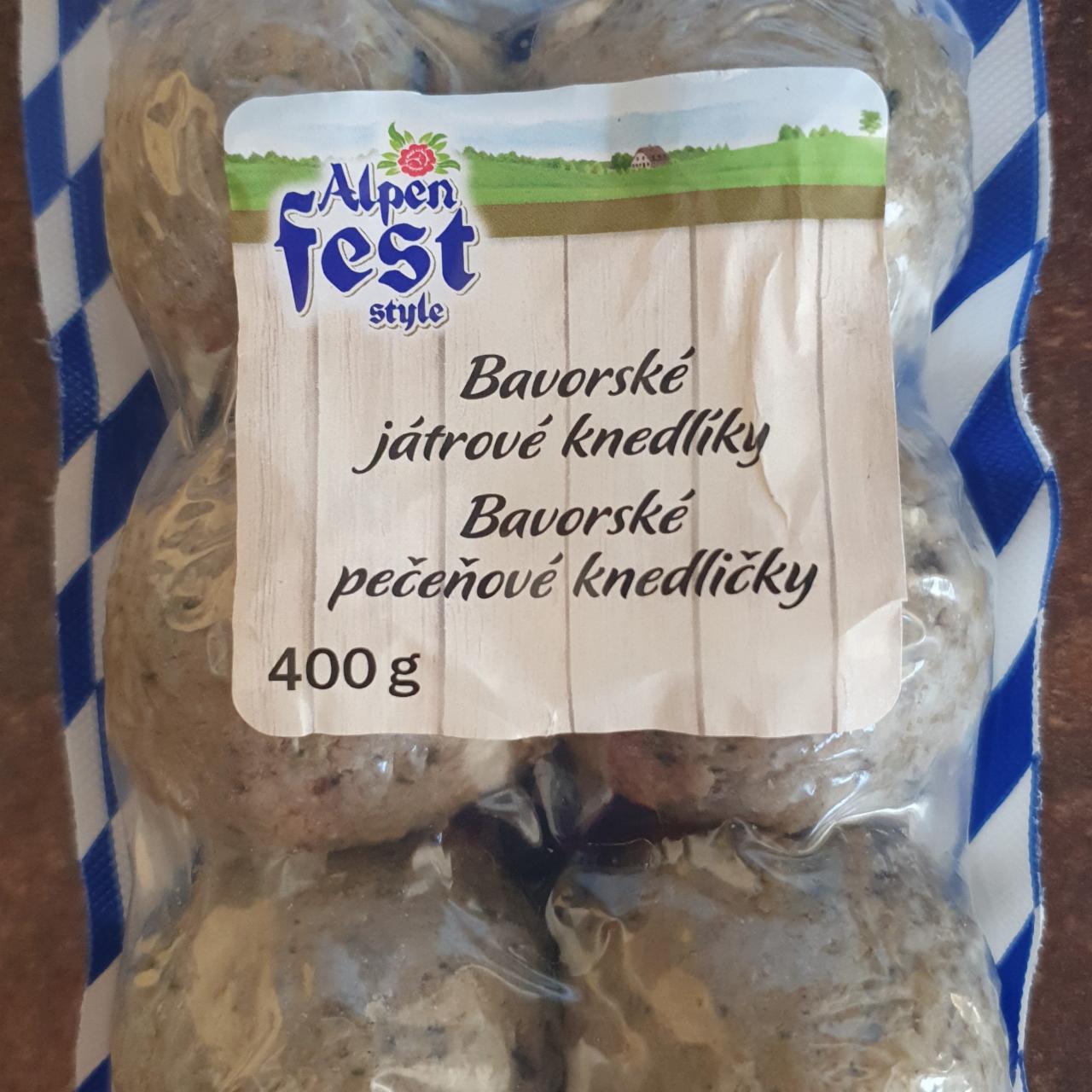 Fotografie - Bavorské pečeňové knedličky Alpen fest style