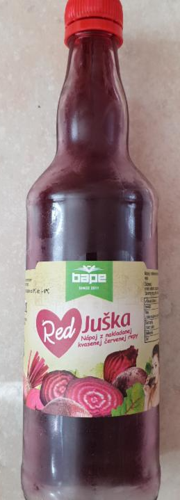 Fotografie - Red Juška - nápoj z nakladanej kvasenej červenej repy