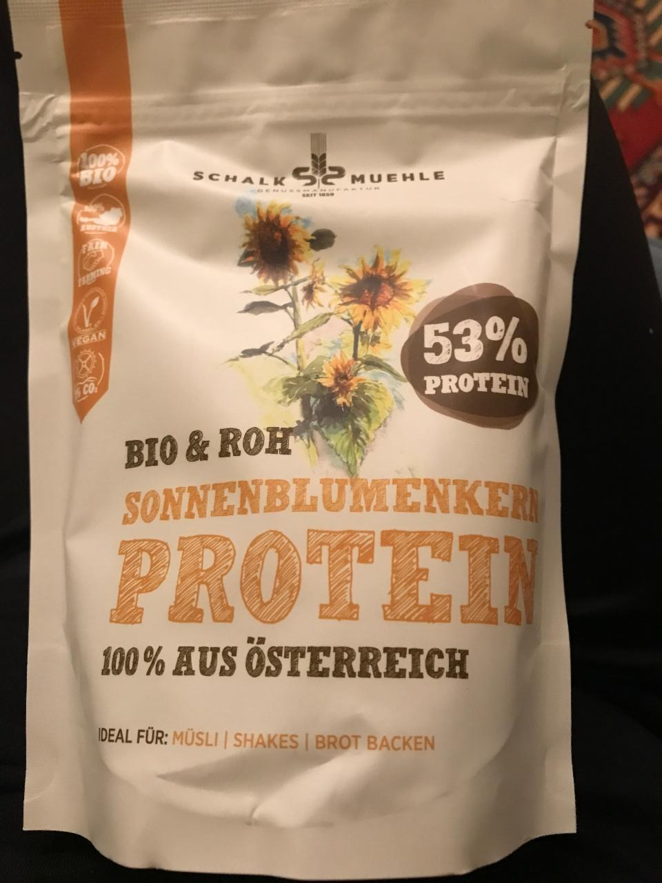 Fotografie - sonnenblumenkern PROTEIN