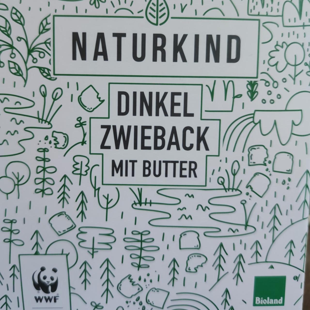 Fotografie - Dinkel Zwieback mit Butter Naturkind