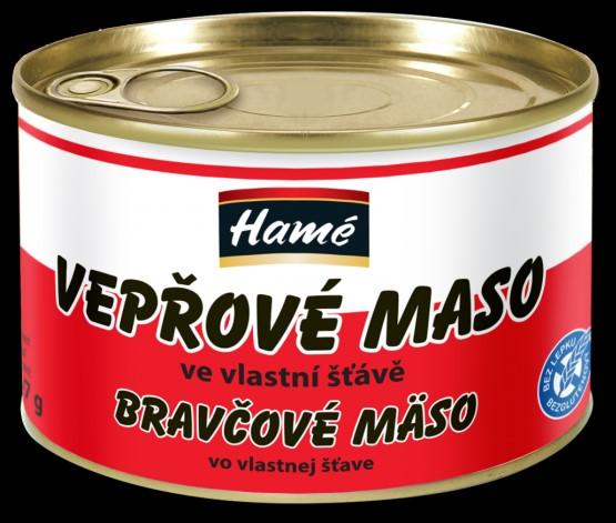 Fotografie - Bravčové mäso vo vlastnej šťave Hamé