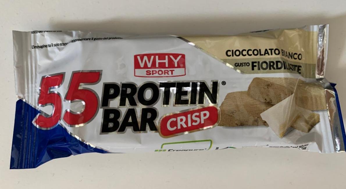 Fotografie - 55 Protein Bar Crisp Why Sport