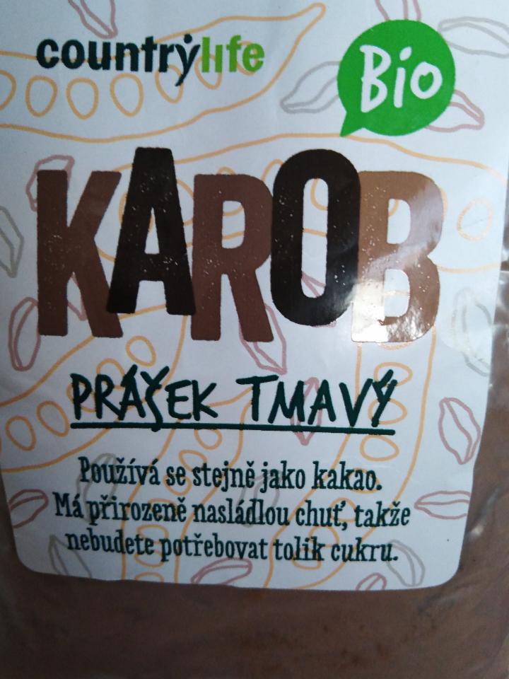 Fotografie - BIO karob prášek tmavý