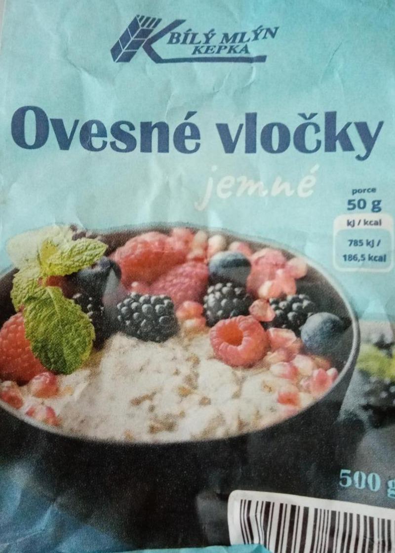 Fotografie - ovsené vločky Bílý Mlýn Kepka