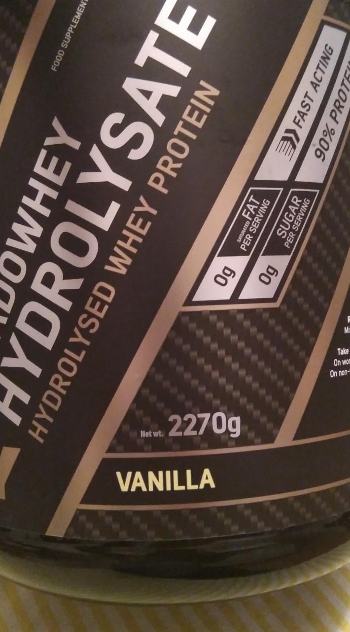 Fotografie - Shadowhey hydrolysate vanilla