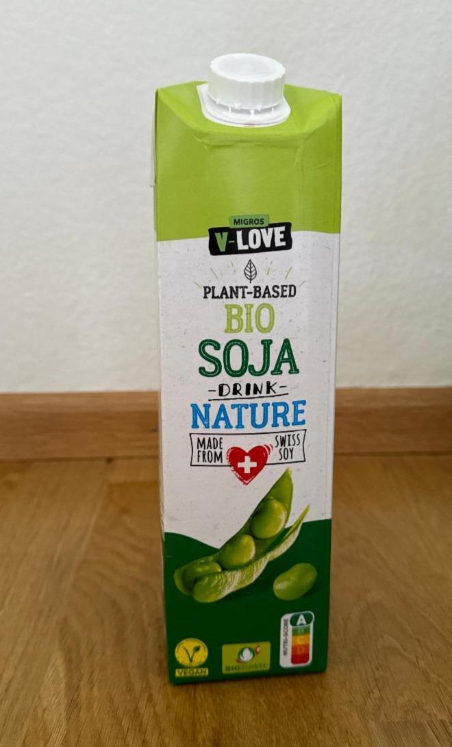 Fotografie - Plant-based Bio Soja Drink Nature V-Love Migros