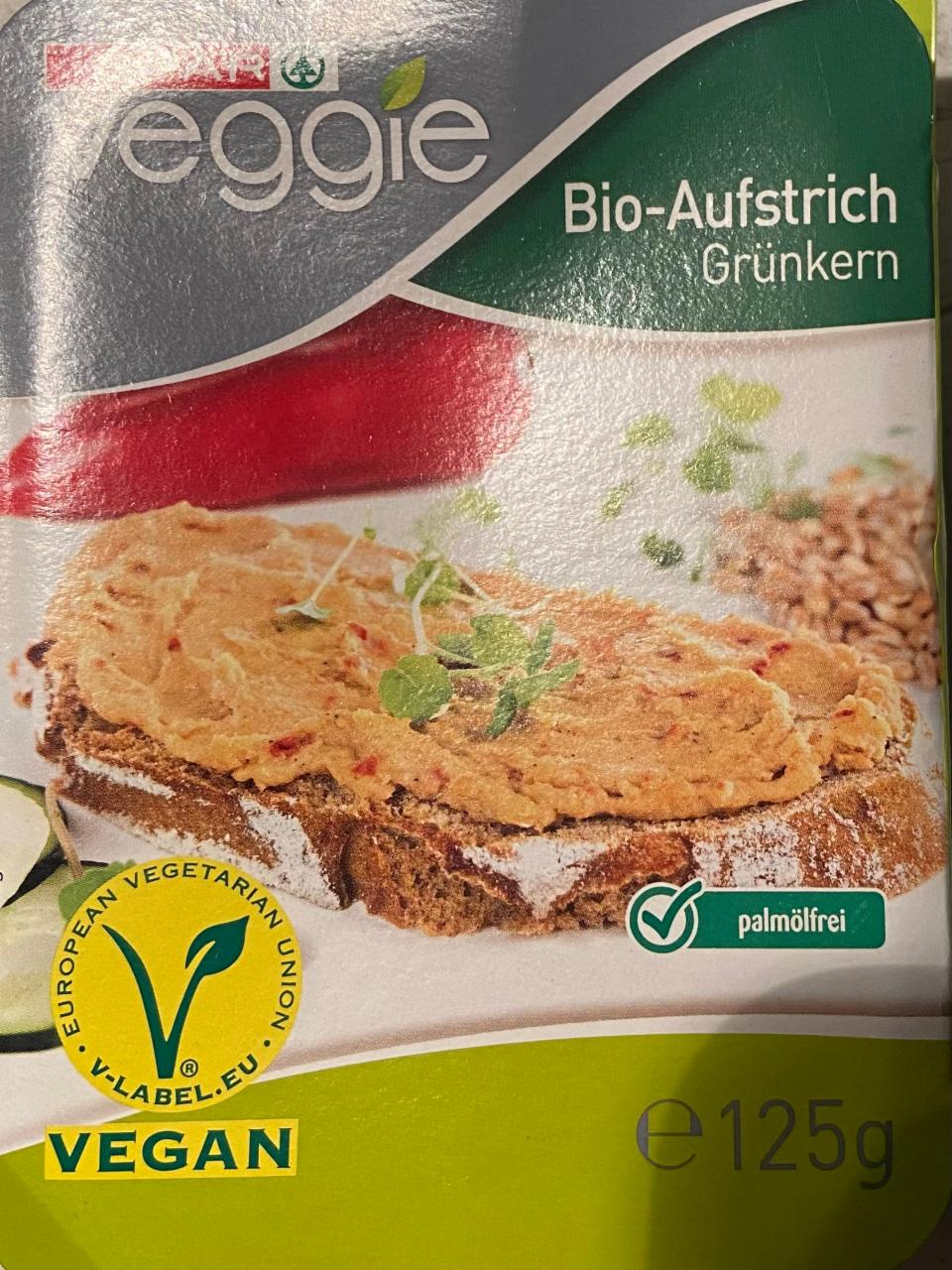 Fotografie - bio-aufstrich grünkern Spar Veggie