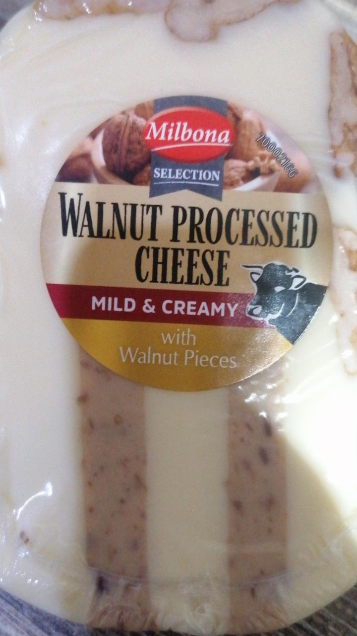 Fotografie - Walnut processed cheese Milbona