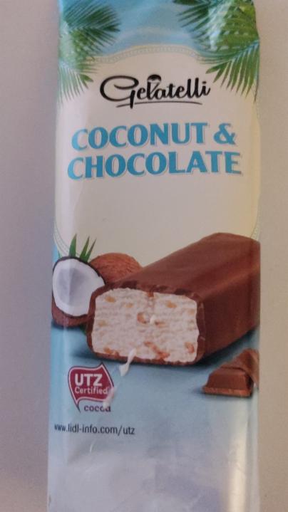Fotografie - Gelatelli Coconut & Chocolate kokosový nanuk