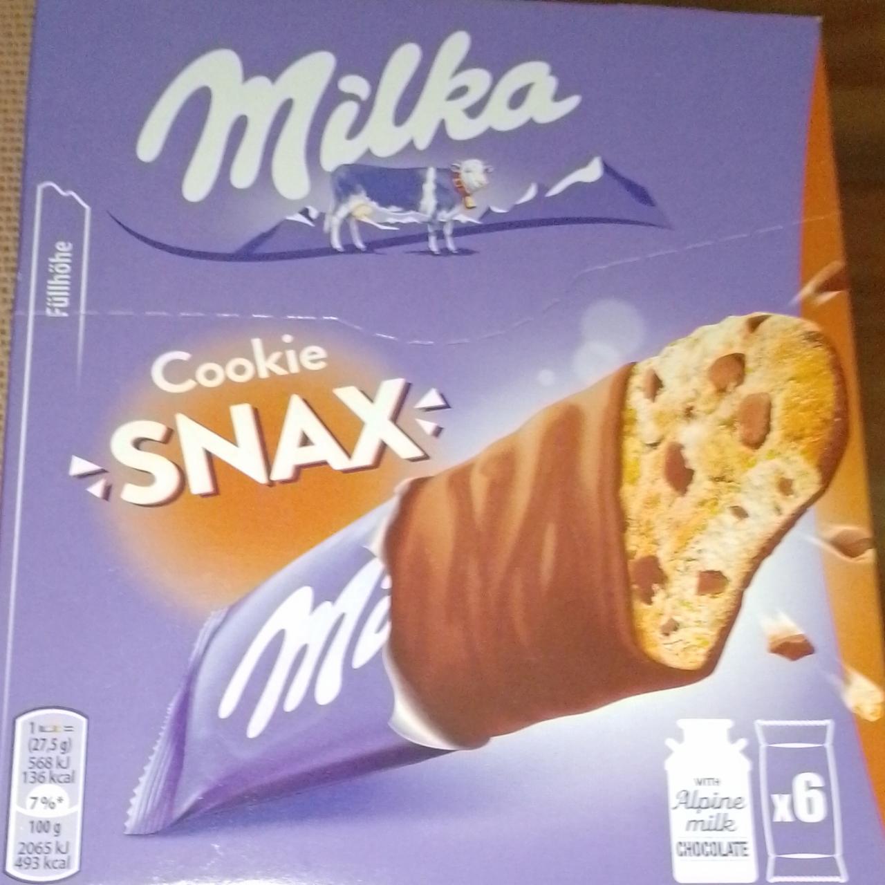 Fotografie - Cookie Snax Milka