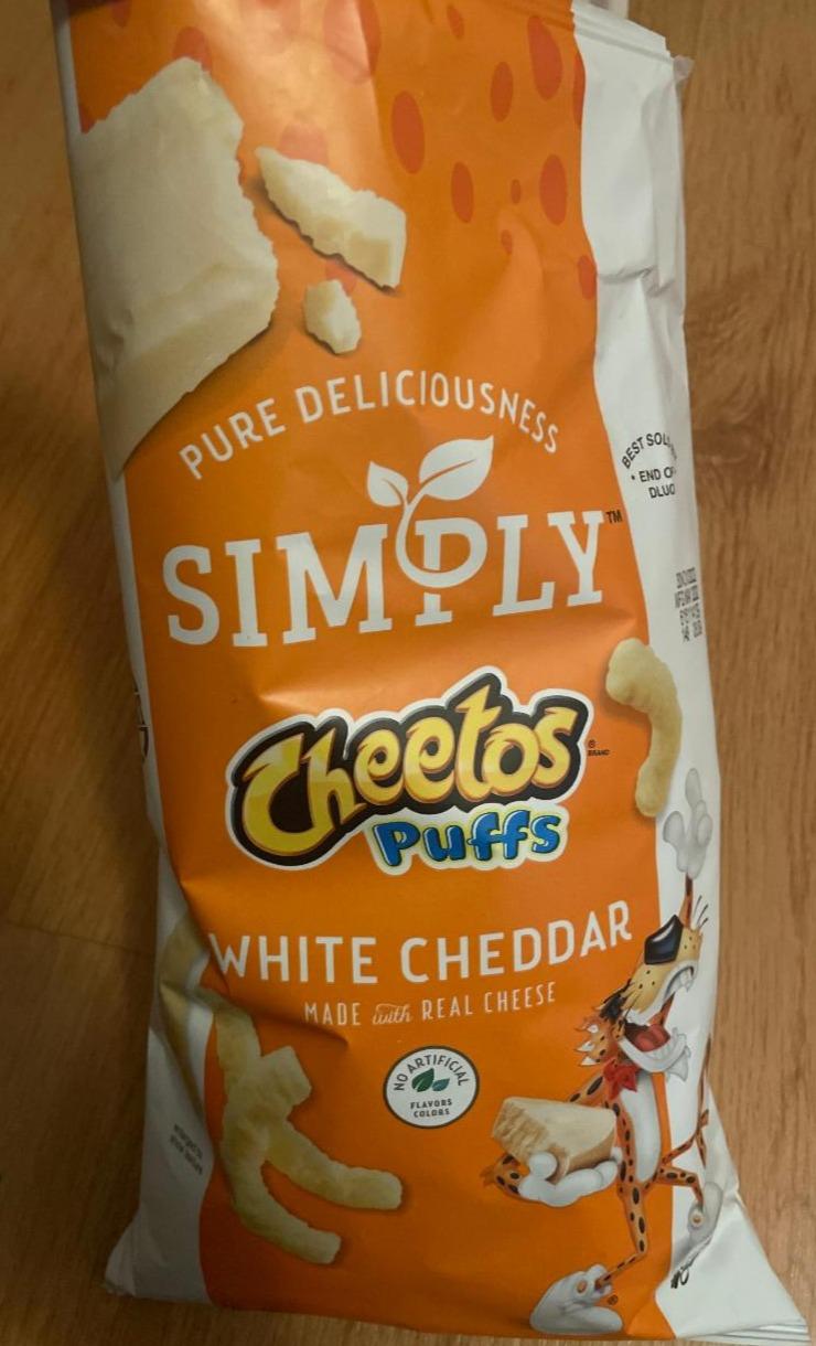 Fotografie - Cheetos puffs White cheddar Simply