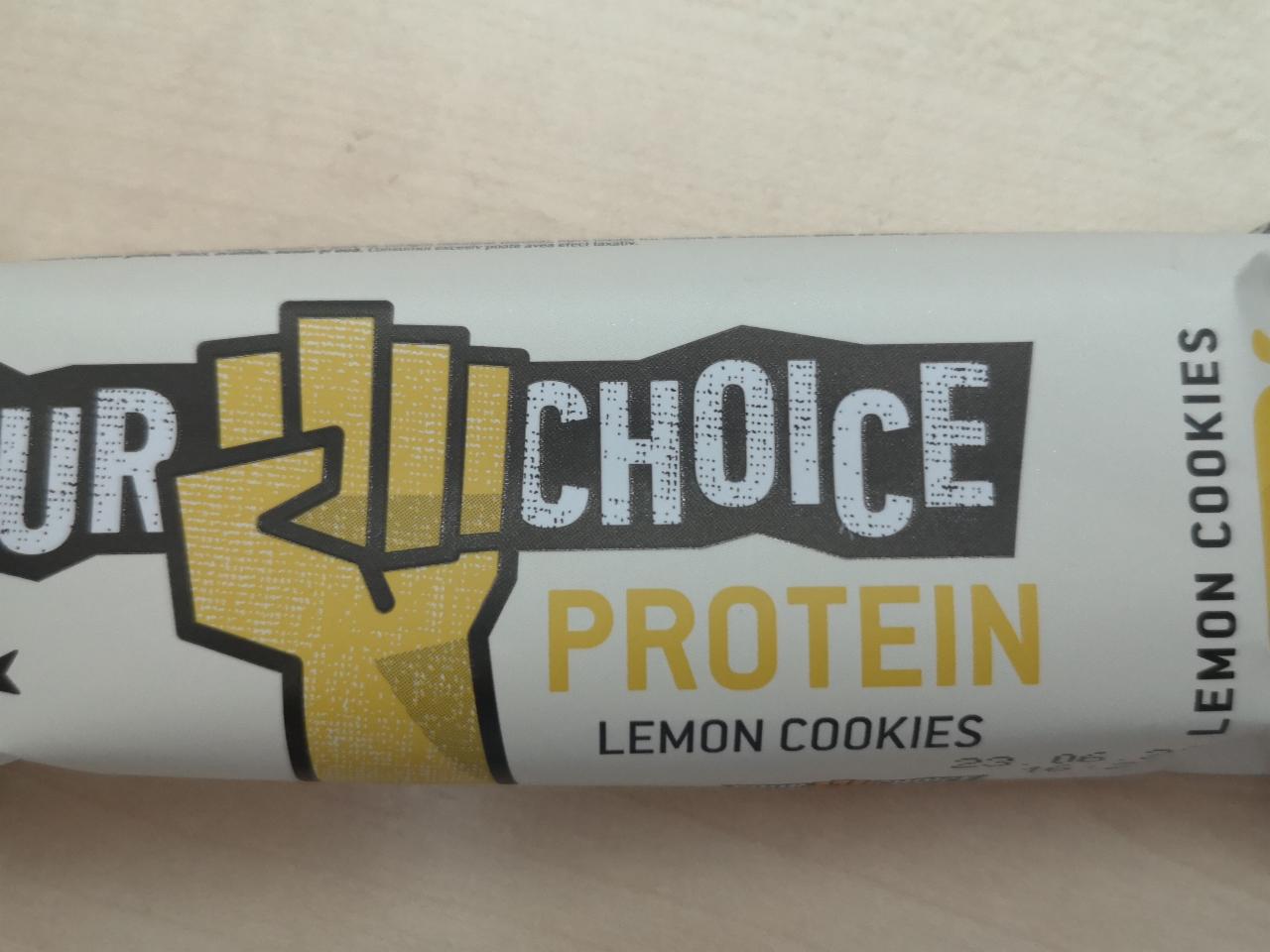Fotografie - Protein Lemon Cookies Bar