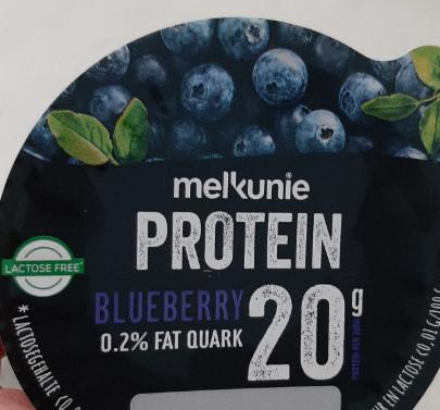 Fotografie - Protein 20g strawberry 0,3% fat quark Melkunie