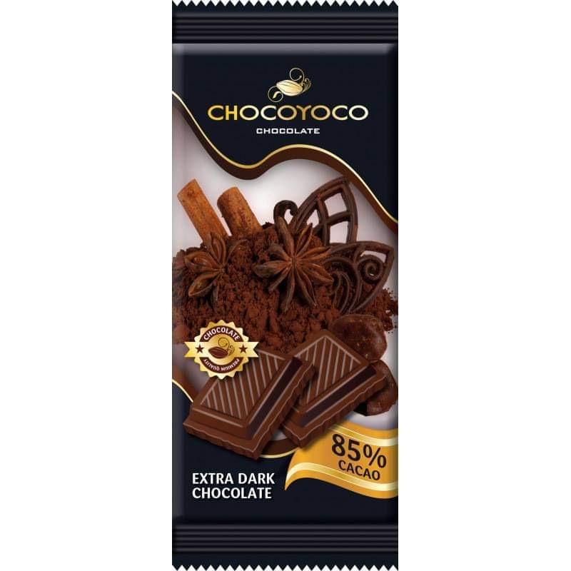 Fotografie - Extra dark chocolate 85% Chocoyoco