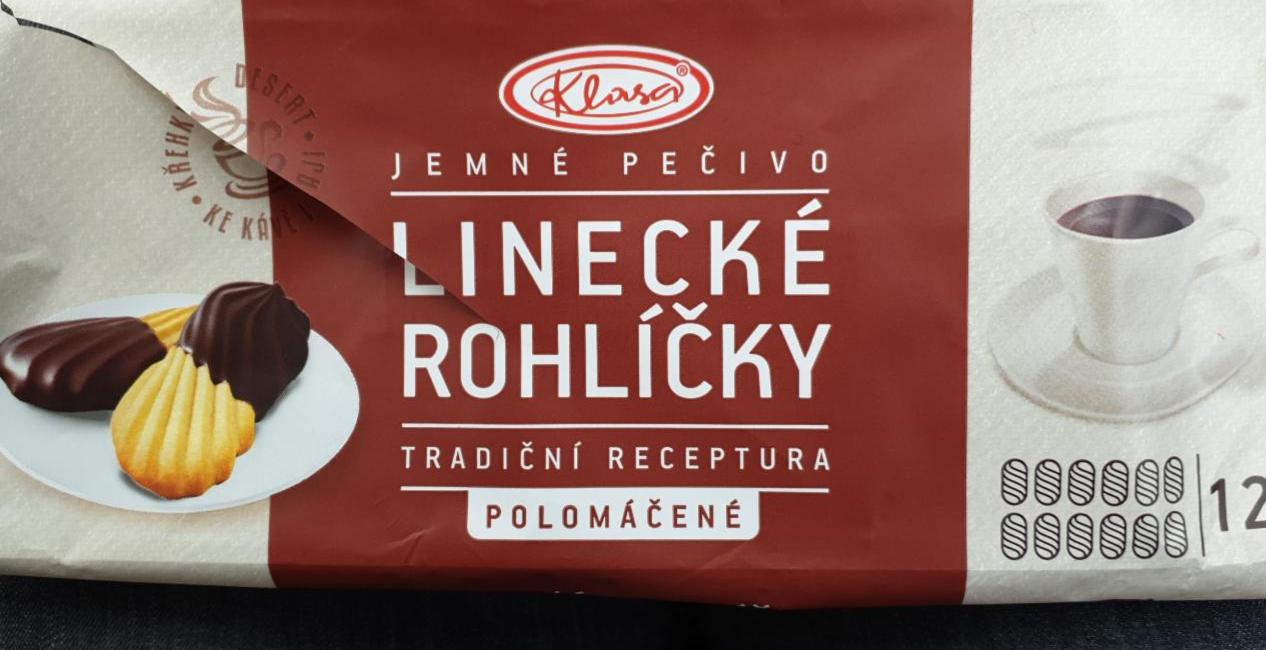 Fotografie - Linecké rohlíčky polomáčené neplněné Klasa