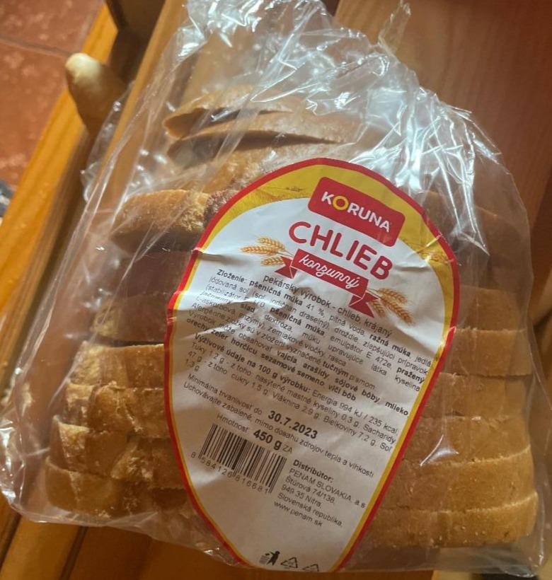 Fotografie - Chlieb konzumný Koruna