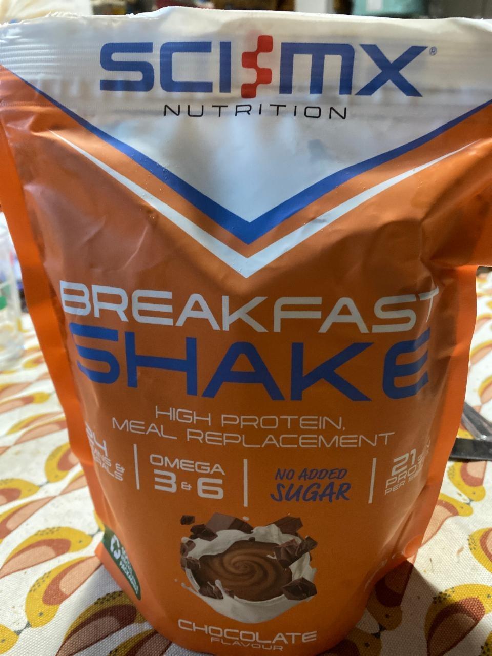 Fotografie - Breakfast Shake Chocolate flavour SCI MX