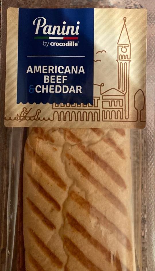 Fotografie - Panini Americana Beef & Cheddar Crocodille