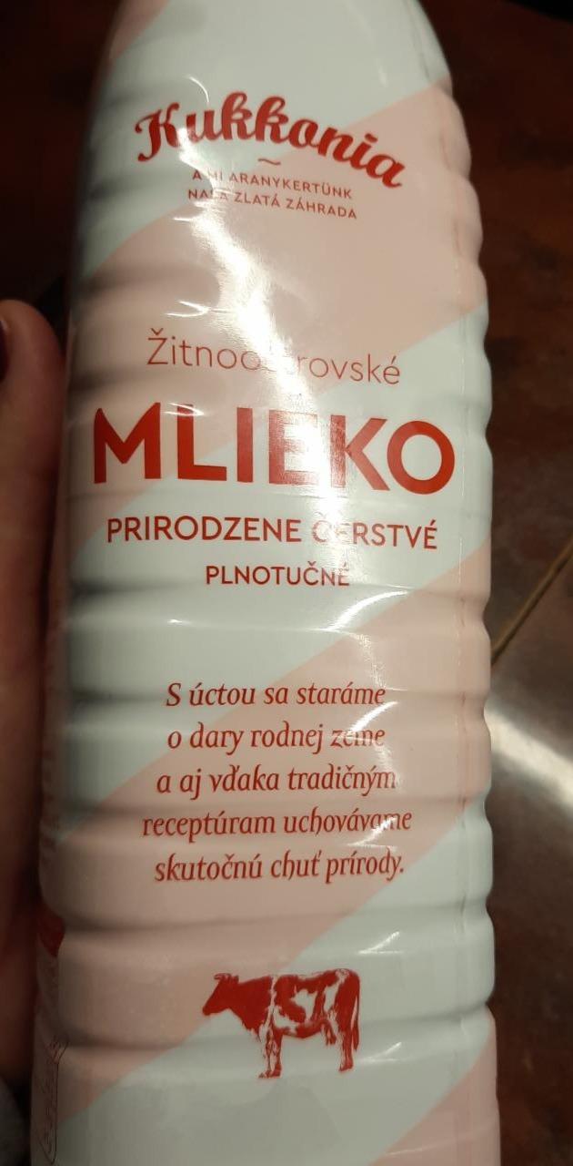 Fotografie - kukkonia mlieko plnotučné 3,5%