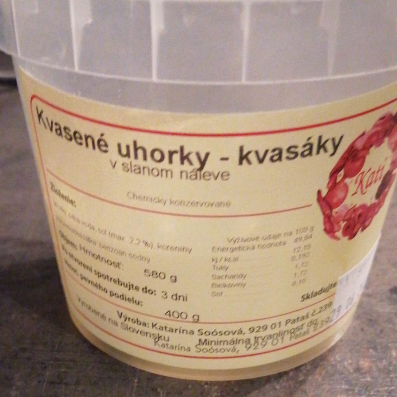 Fotografie - Kvasené uhorky - kvasáky