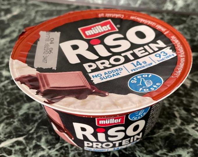 Fotografie - Riso Protein s čokoládovou príchuťou Müller